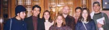 Algunos Miembros del Club Junto a Anibal Rigozzi en el hotel