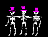 Calaveras Bailando al ritmo de Los Fabulosos Cadillacs